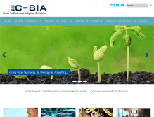 Tablet Screenshot of c-bia.com